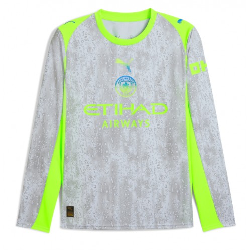 Manchester City Replica Third Stadium Shirt 2025-26 Long Sleeve Manchester City Replica Third Stadium Shirt 2025-26 Long Sleeve